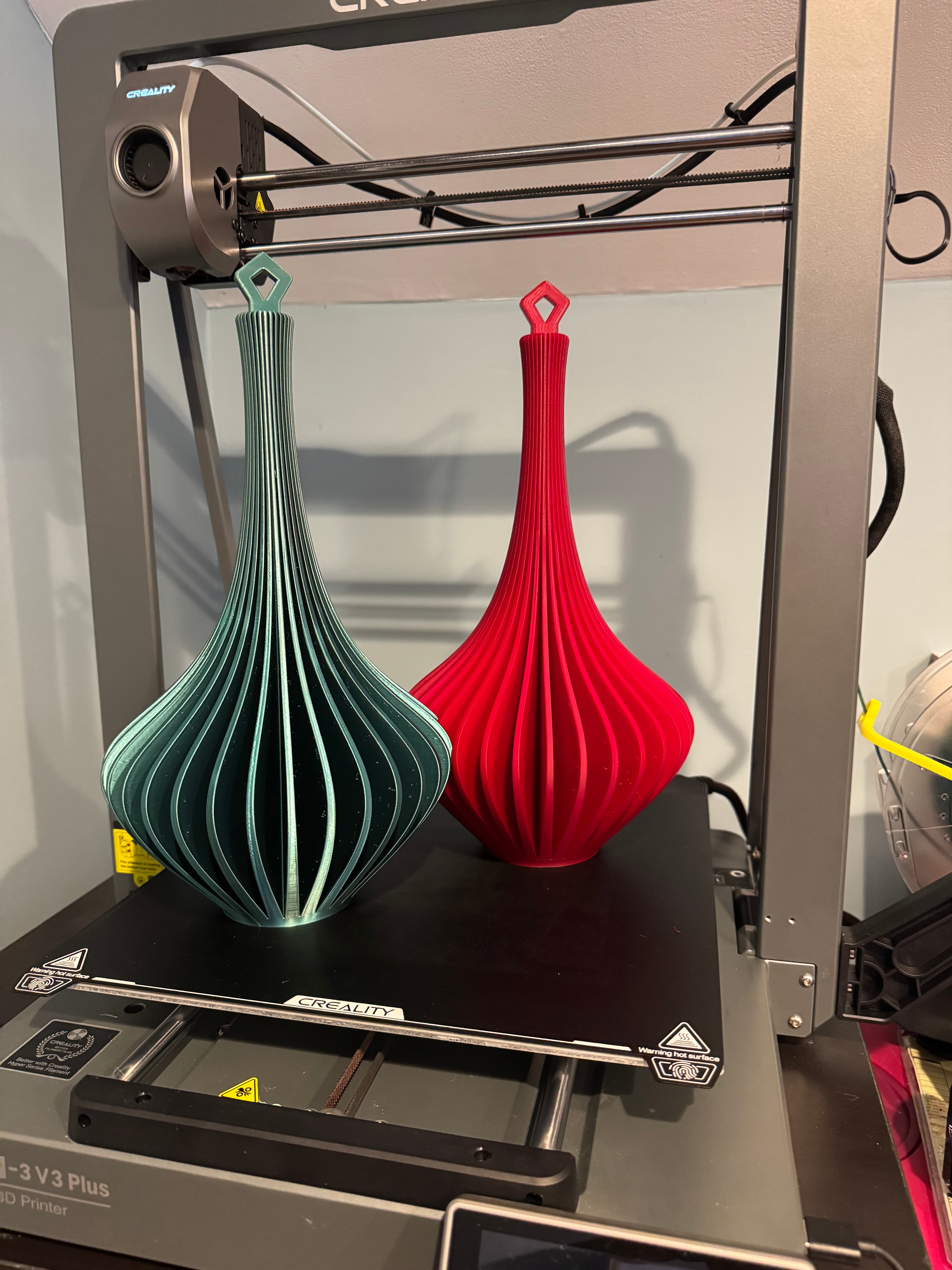 Maxed out the print size on my Ender 3 V3 Plus at 331%. Came out amazing, thank you! Made them for outside on our porch.