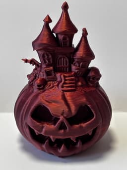 Halloween pumpkin decoration 3d model