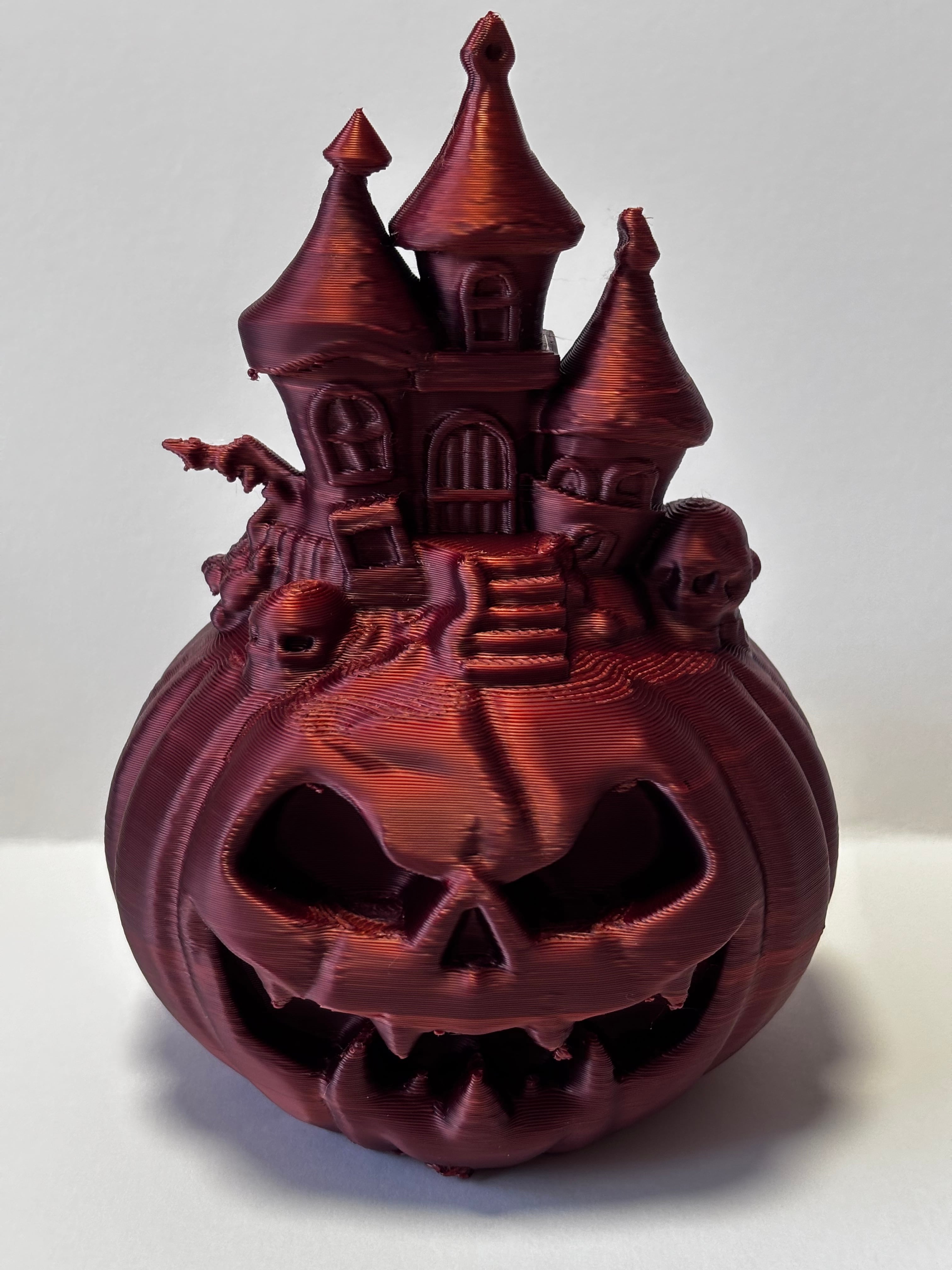 Halloween pumpkin decoration 3d model