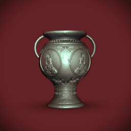 Greek Pot/Vase -Ares 3d model