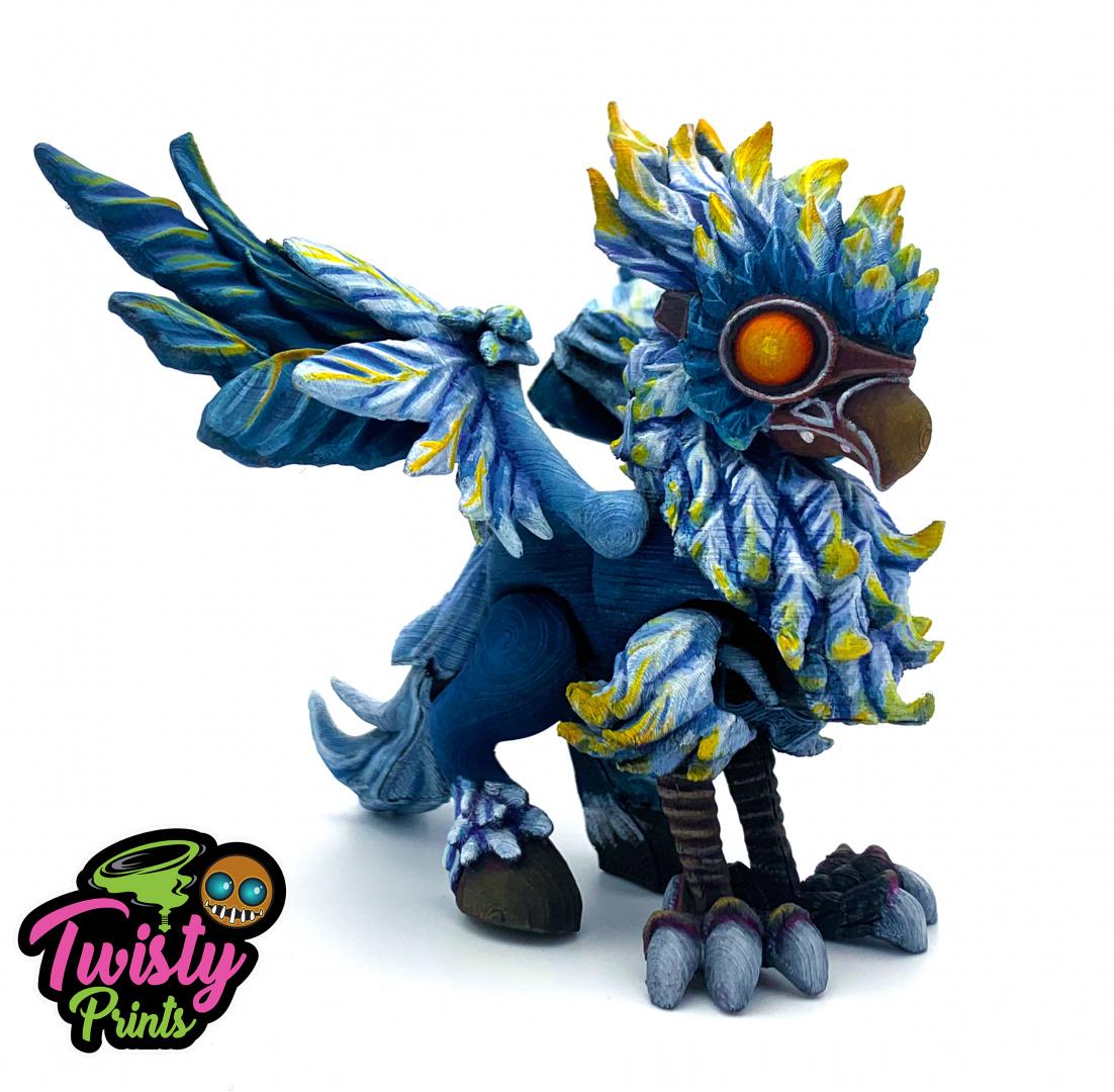 Fuzzy Hippogriff 3d model