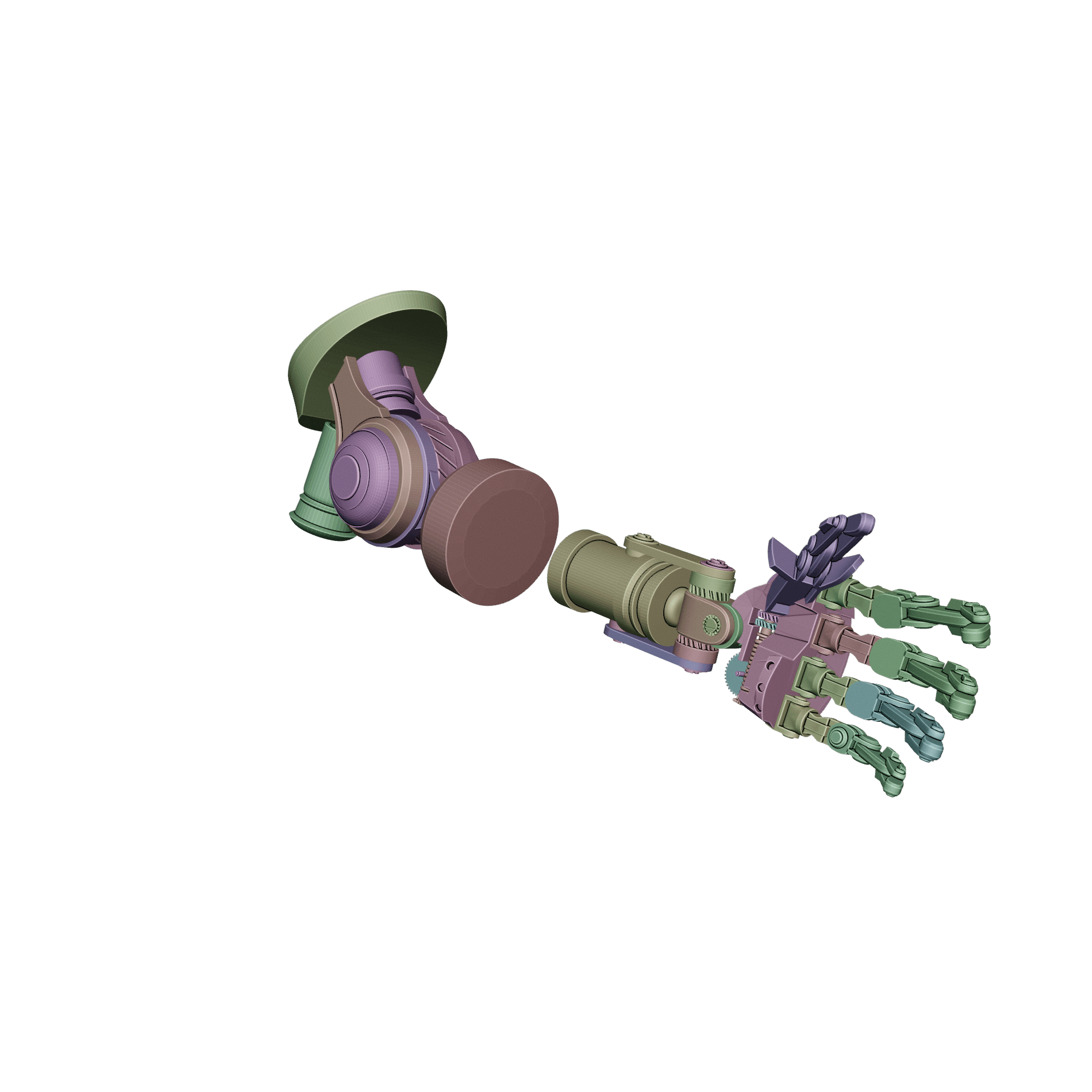 PINOCCHIO MECHANICAL HAND LIES OF P 3d model