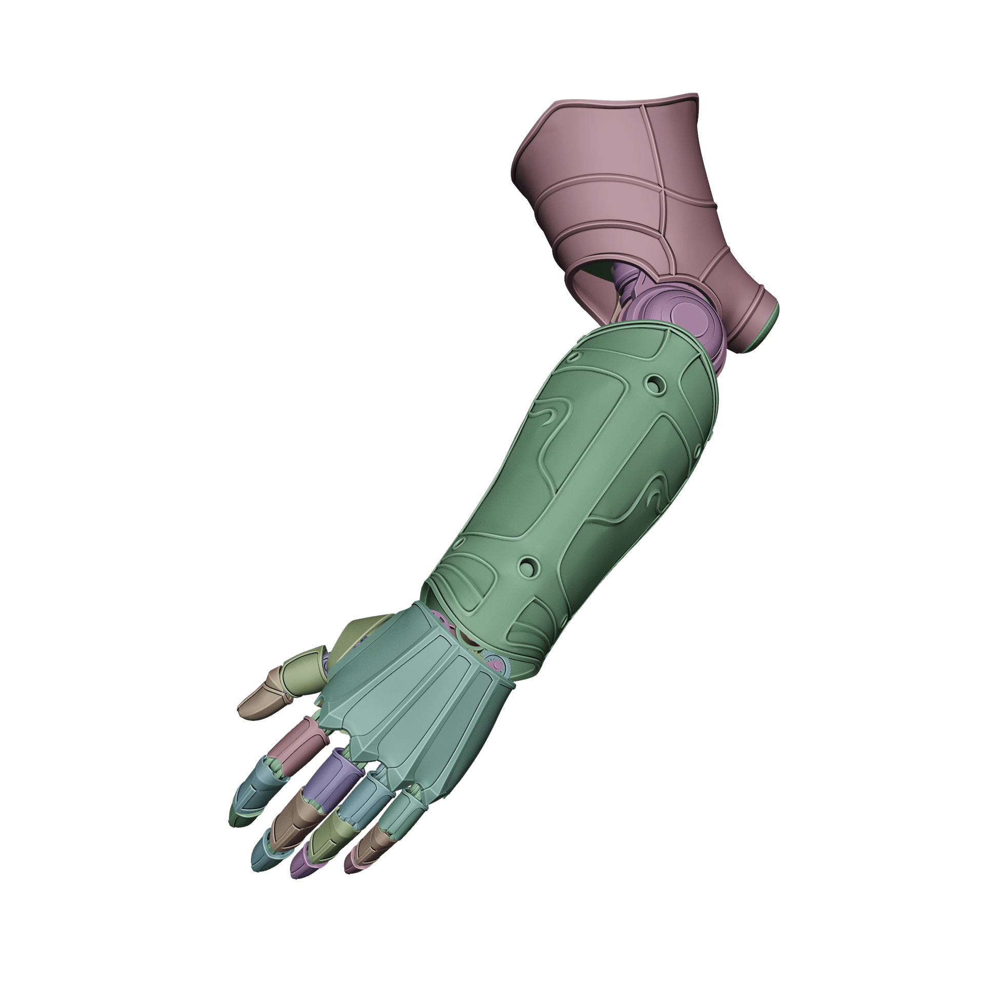 PINOCCHIO MECHANICAL HAND LIES OF P 3d model