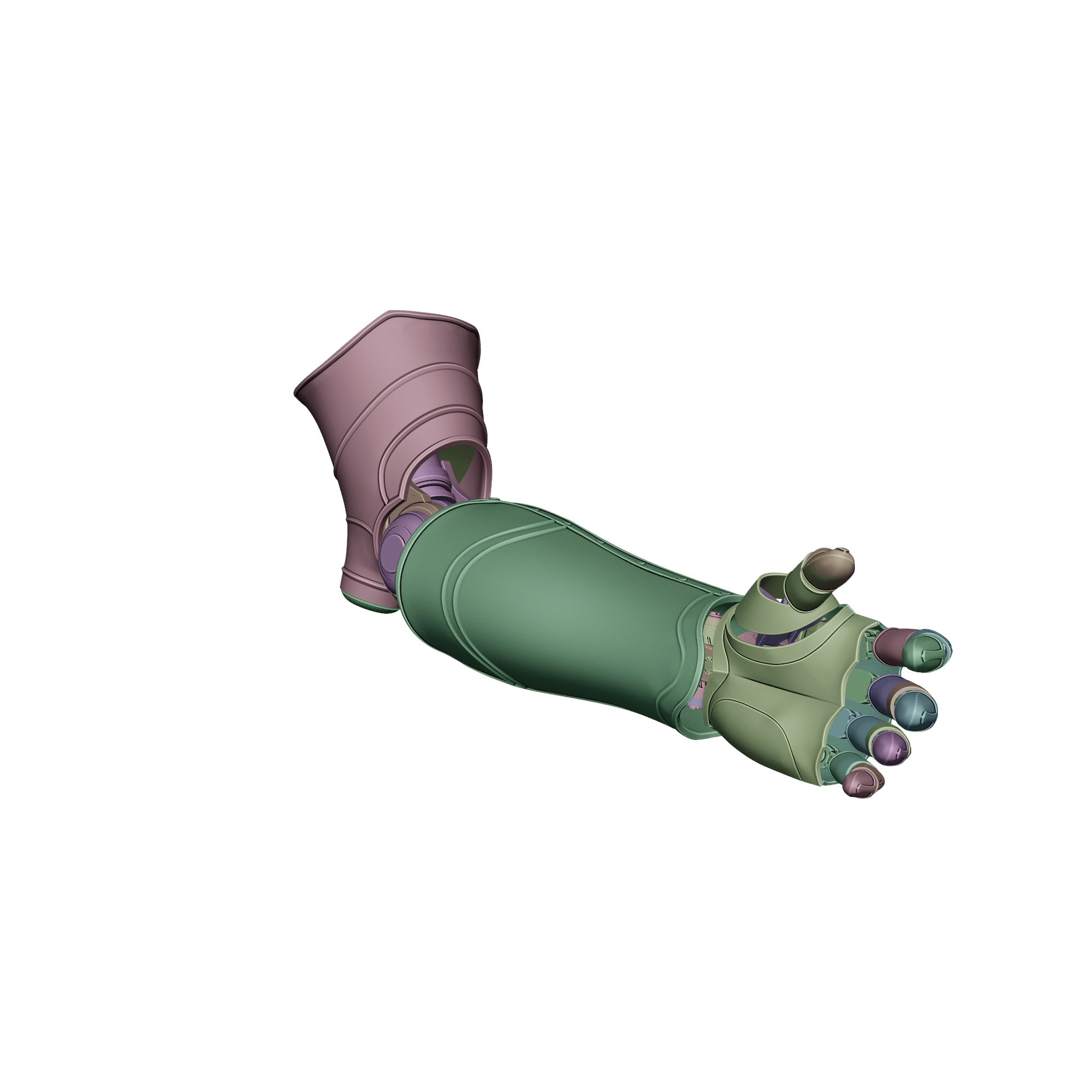 PINOCCHIO MECHANICAL HAND LIES OF P 3d model