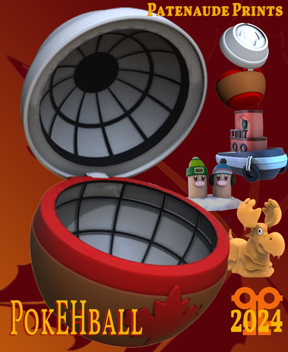 Pok-EH-ball 3d model