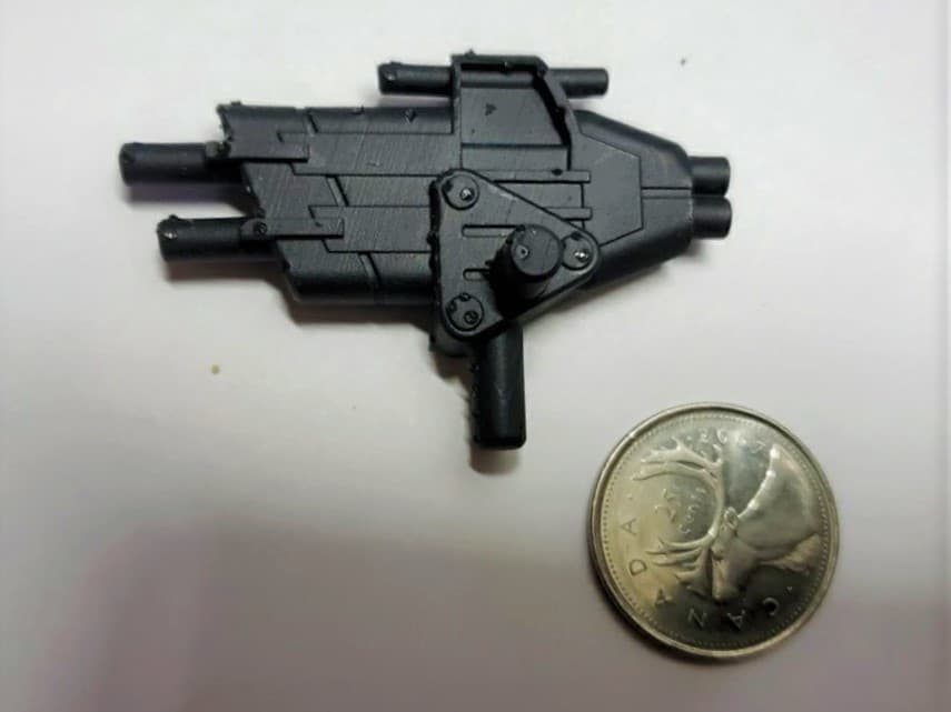 Transformers Takara Afterburner gun 3d model