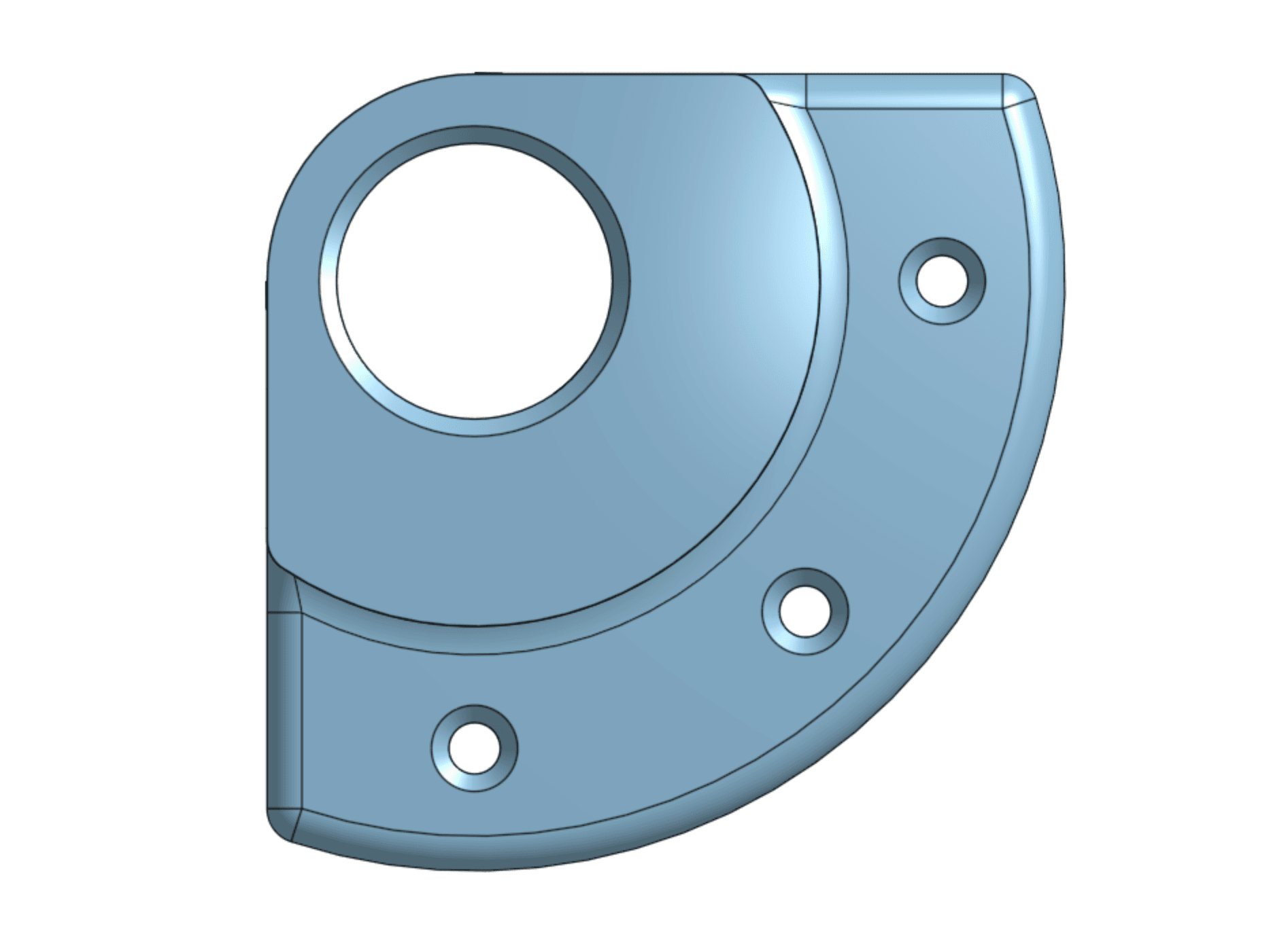 Basic Riser Legs 3d model