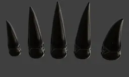 Sloth Wearable Claws 3d model