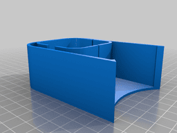 Echo Dot 3rd Gen Side mount Remix 3d model