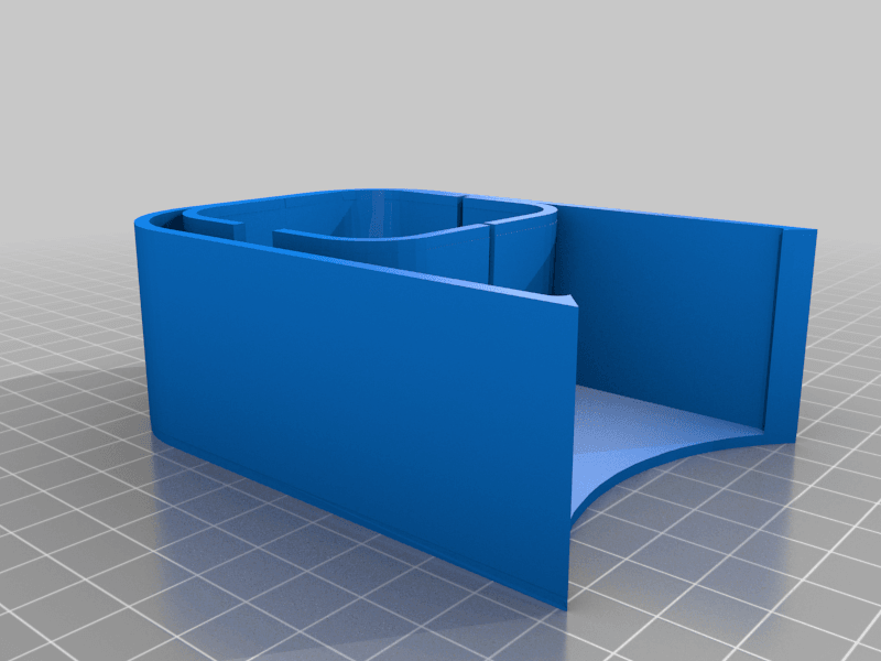 Echo Dot 3rd Gen Side mount Remix 3d model