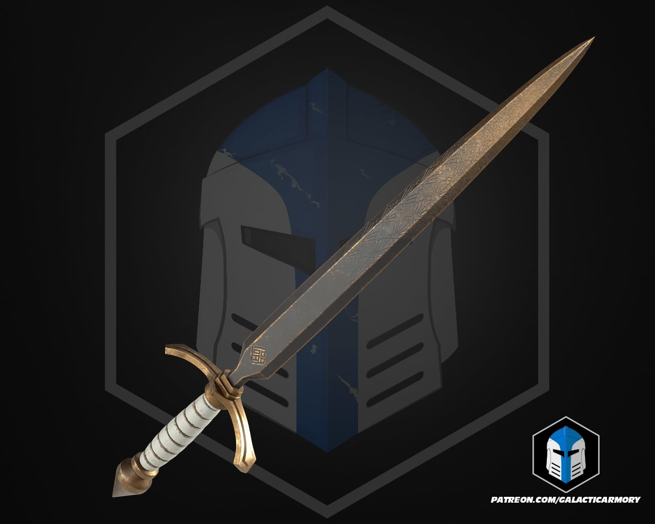 E33 Noahram Dagger - 3D Print Files 3d model