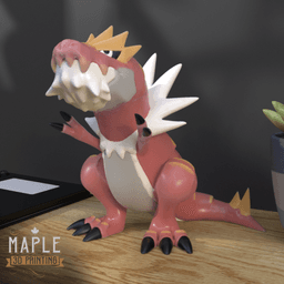 697. Tyrantrum - Basic & Ornamental - Pokemon 3d model