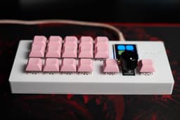 Universal Macropad with Display 3d model