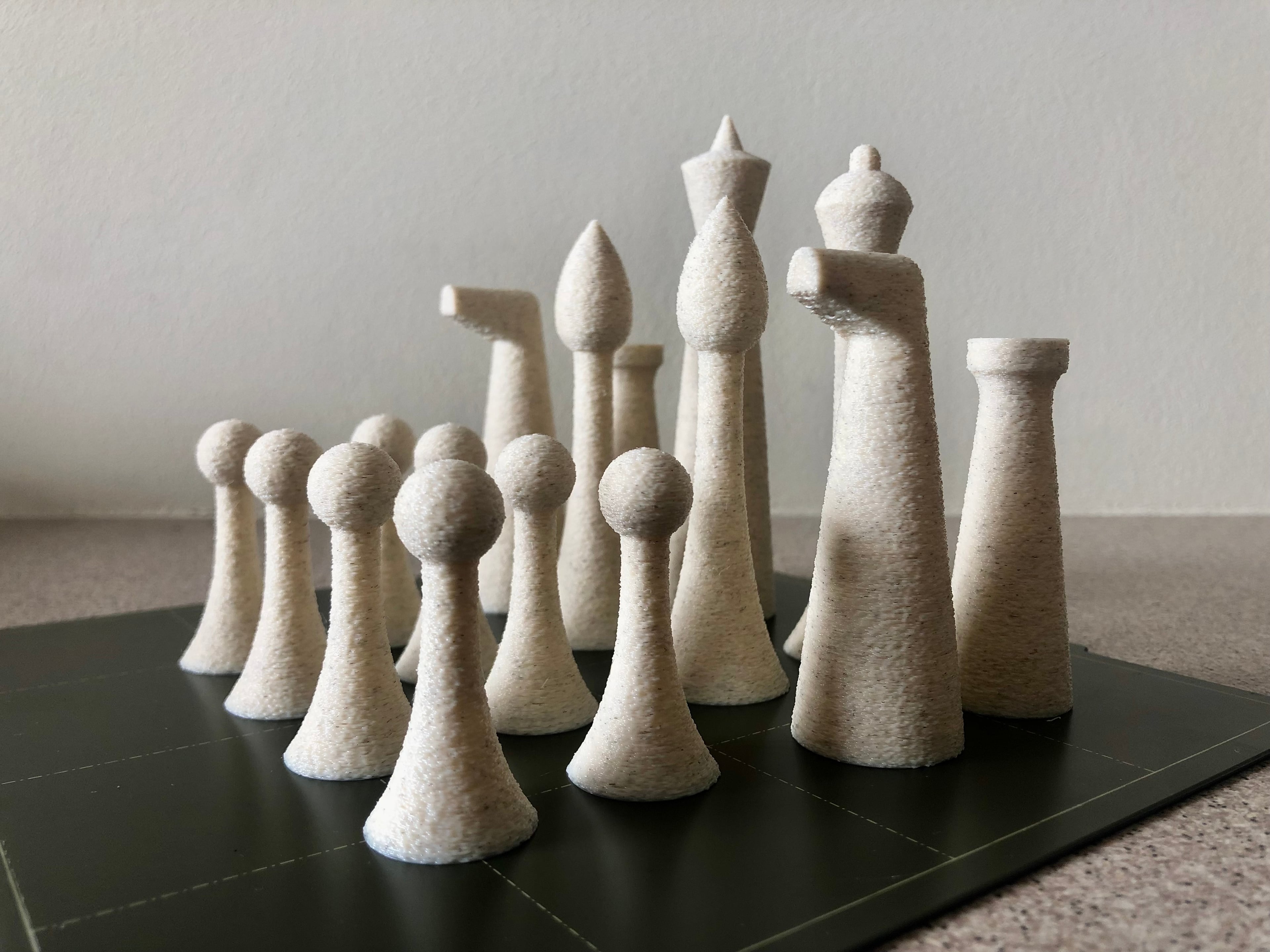 Herman Ohme's Chess Set 3d model