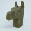 Llama low Poly Christmas Ornament pendant 3d model