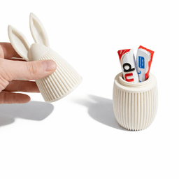 JAPANDI SURPRISE BUNNY - WITH SCREW MECHANISM / SURPRISE EGG / CUTE EASTER GIFT / EASTER DECOR 3d model