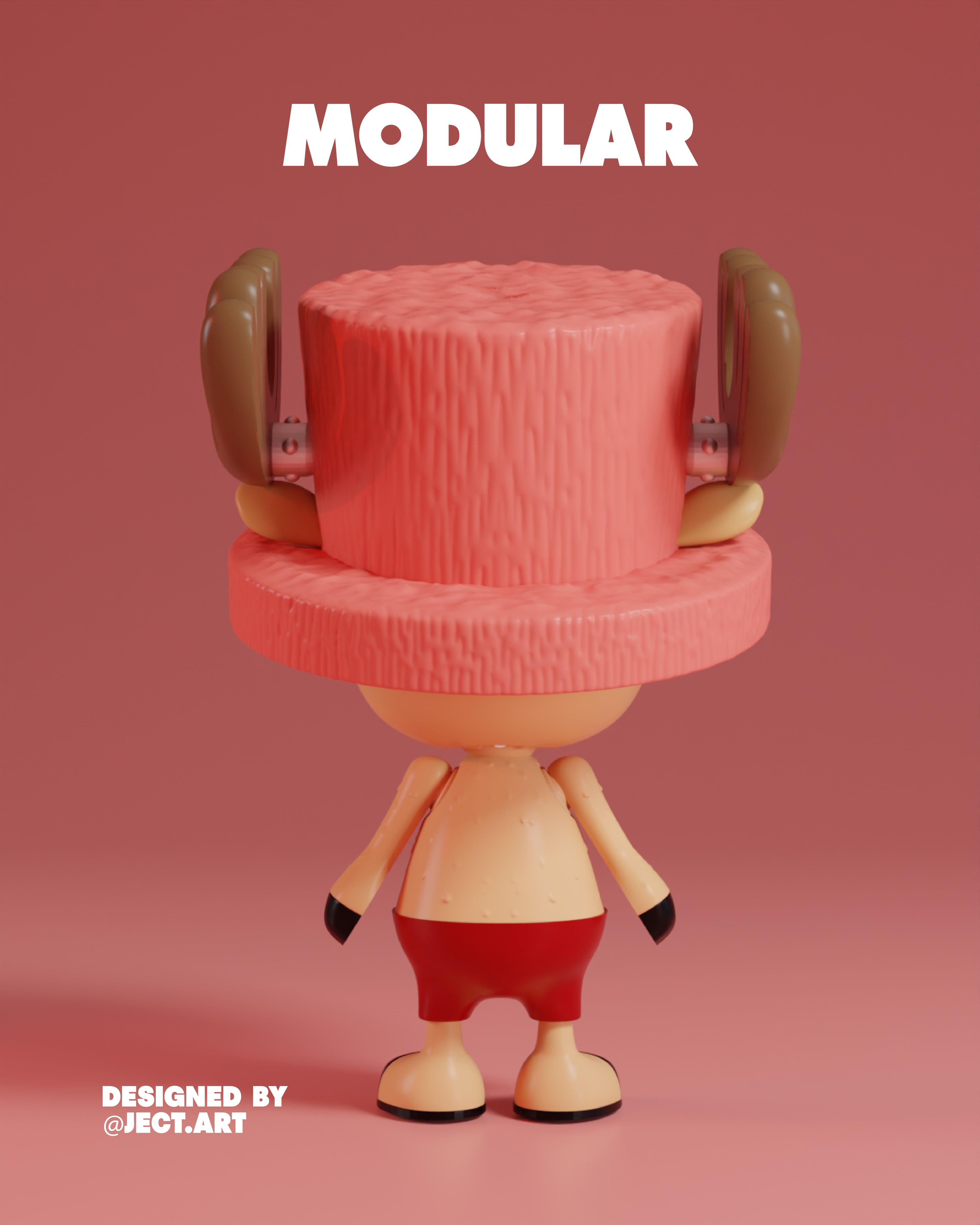 TONY CHOPPER ONE PIECE 3d model