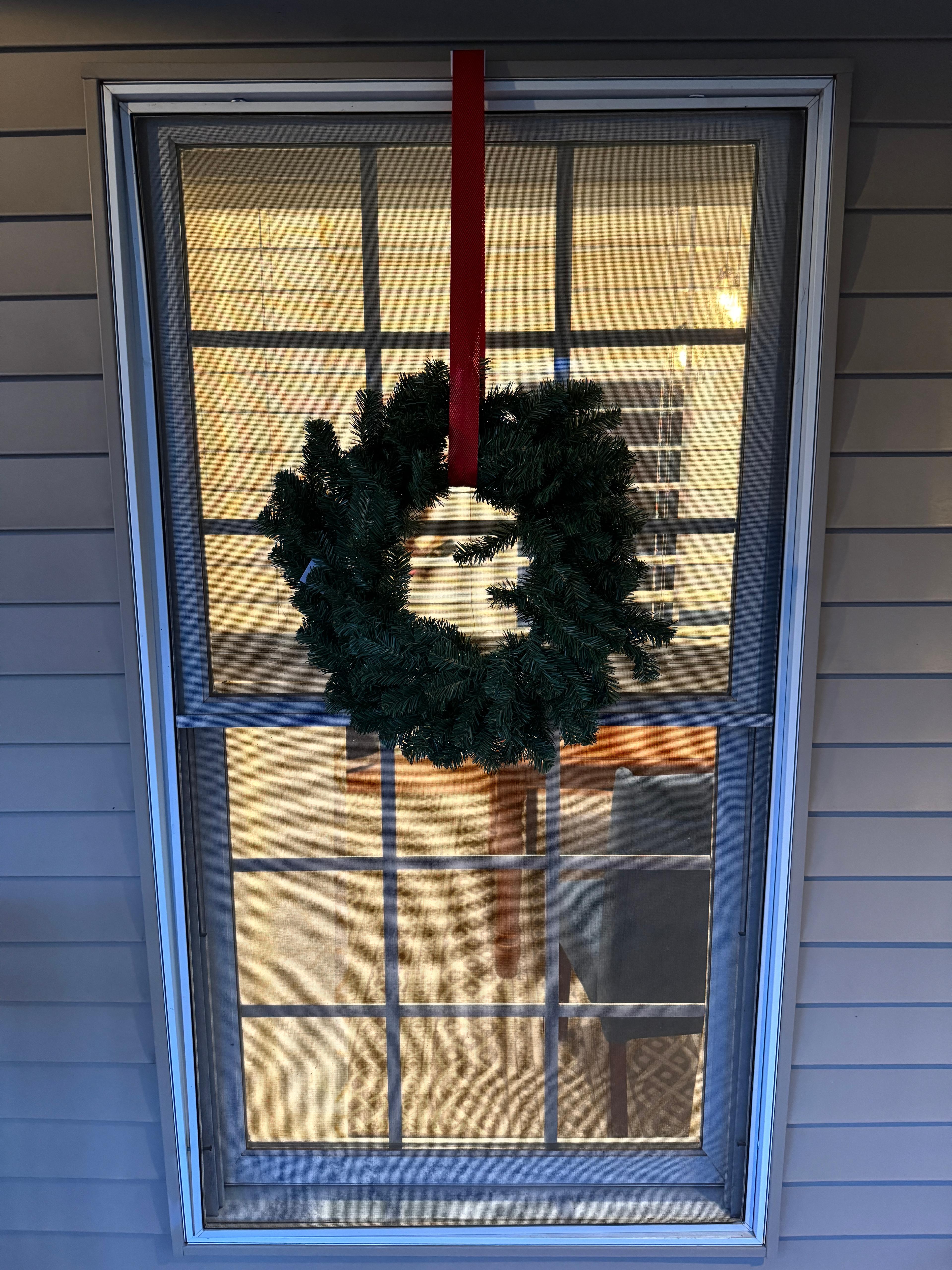 Window Wreath Ribbon Hanger 3d model