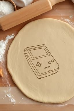 Tetris Consol Cookie Cutter, Biscuit Cutter 3d model
