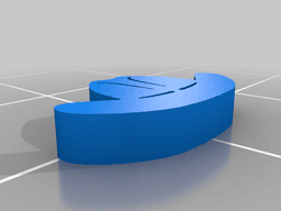 Customizable Table Sign 3d model