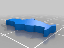 Customizable Table Sign 3d model