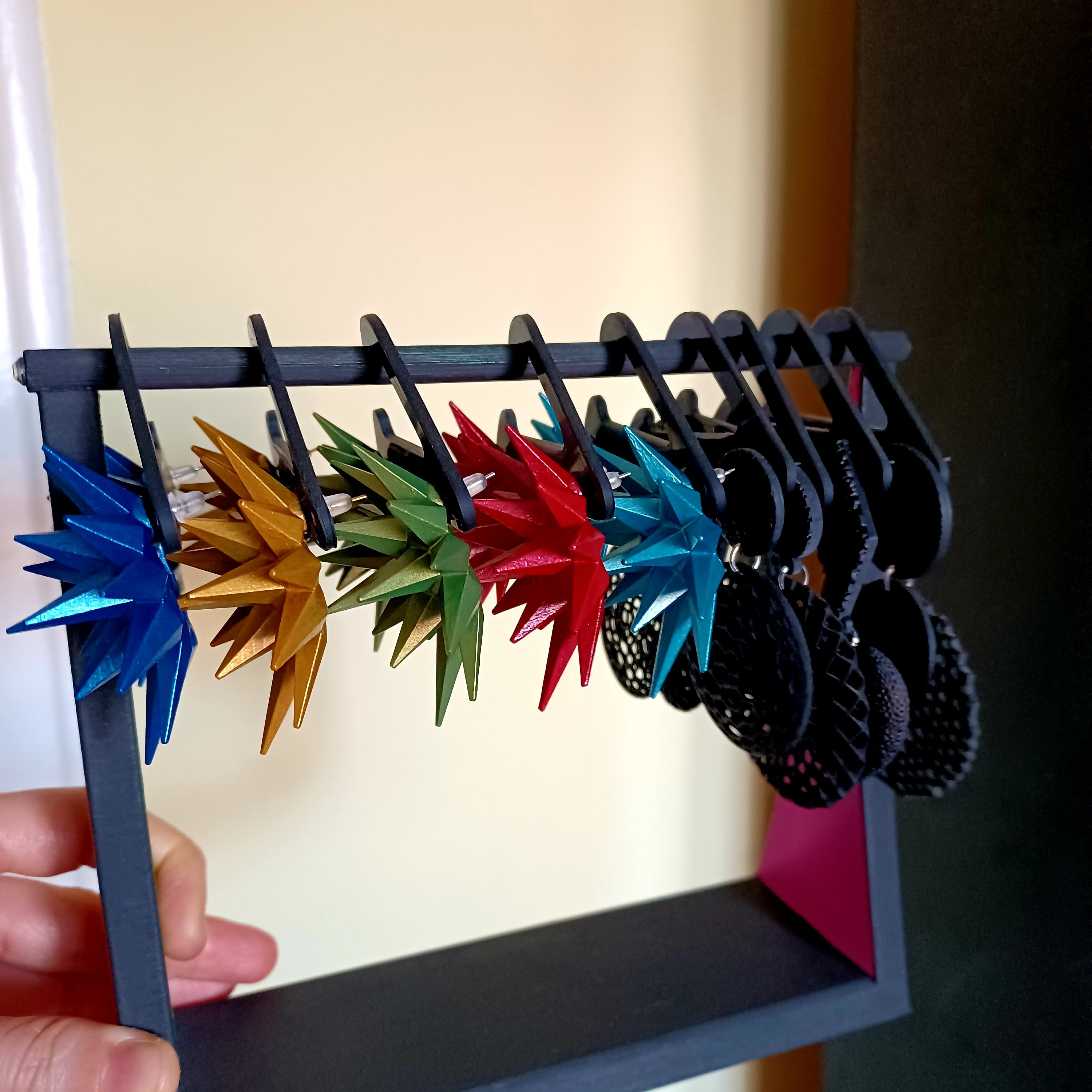 Earring organizer 3d model