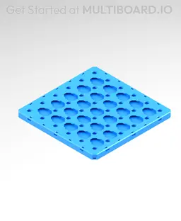 3x3 LU - Tray 3d model