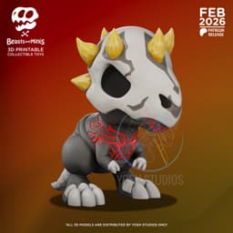 Boney Darth Maul 3D Printer STL file 3d model