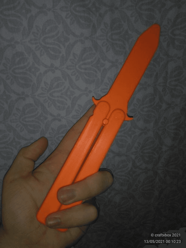 Butterfly Knife 3d model