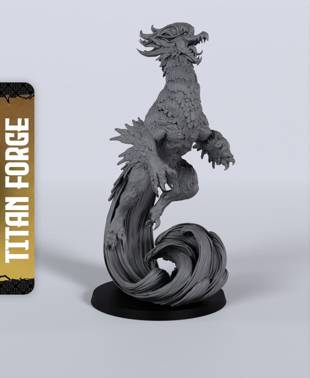 Fae Monster - With Free Dragon - 5e DnD Inspired for RPG and Wargamers 3d model