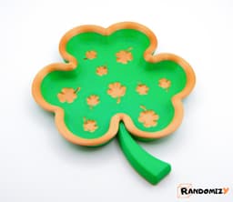 Clover Tray 3d model