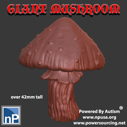Giant Mushroom 3d model