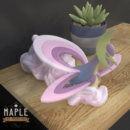 488. Cresselia Basic & Ornamental - Pokemon 3d model