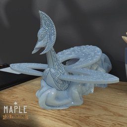 488. Cresselia Basic & Ornamental - Pokemon 3d model