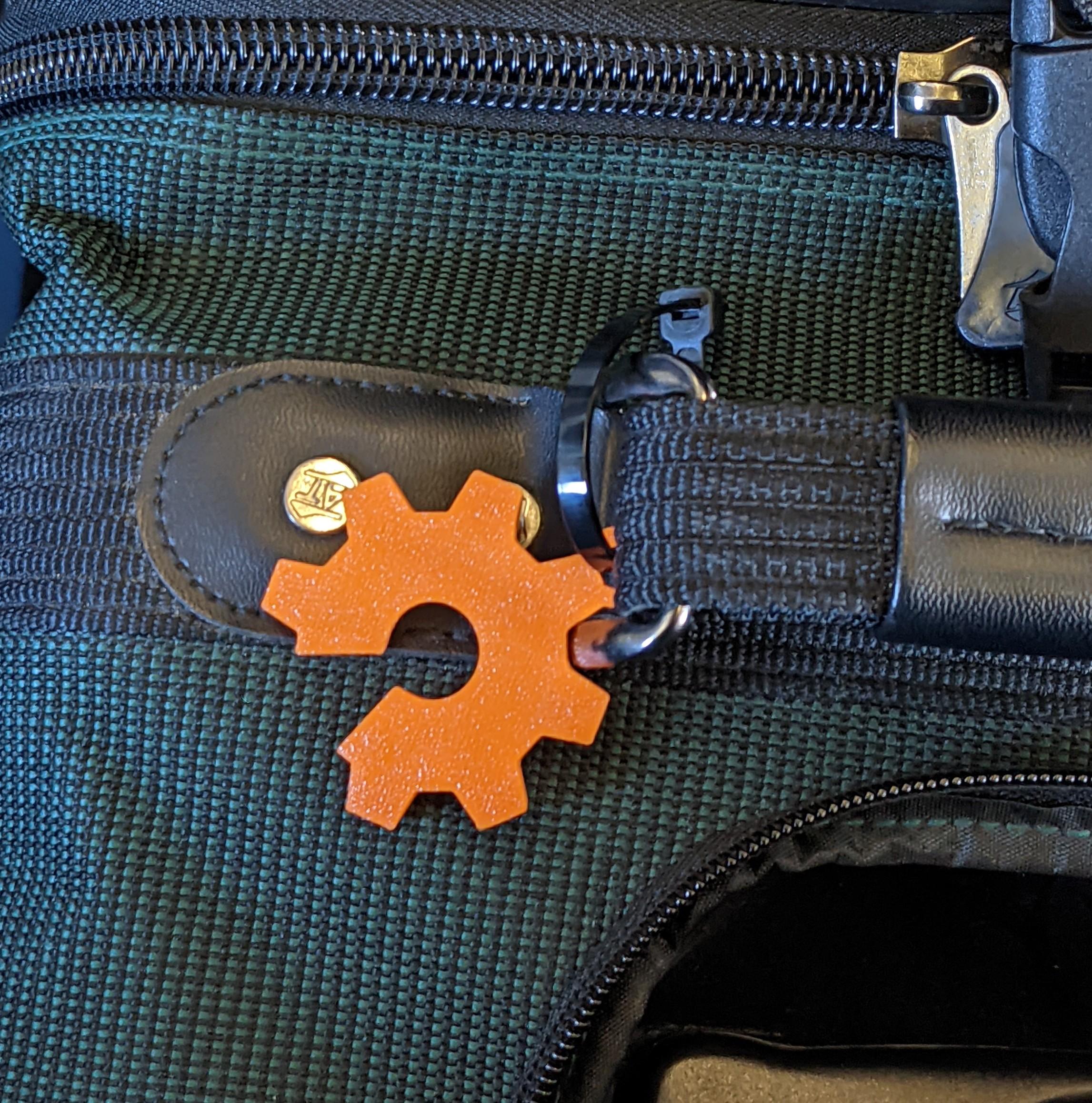 Open Source Key Chain - Makes a great luggage tag identifier to restart traveling! - 3d model