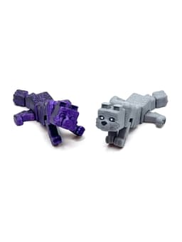 Dennis the Minecraft Wolf.stl 3d model
