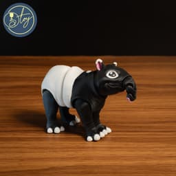 ARTICULATED TAPIR 3d model