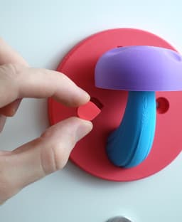 Mushroom coat hook / hanger 3d model