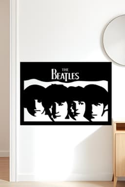 The Beatles Wall Art, Wall Decor, Home Decor 3d model