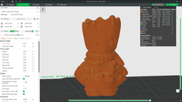 Groot Christmas Tree - Candle Holder Decor - 3D Print STL/3MF 3d model