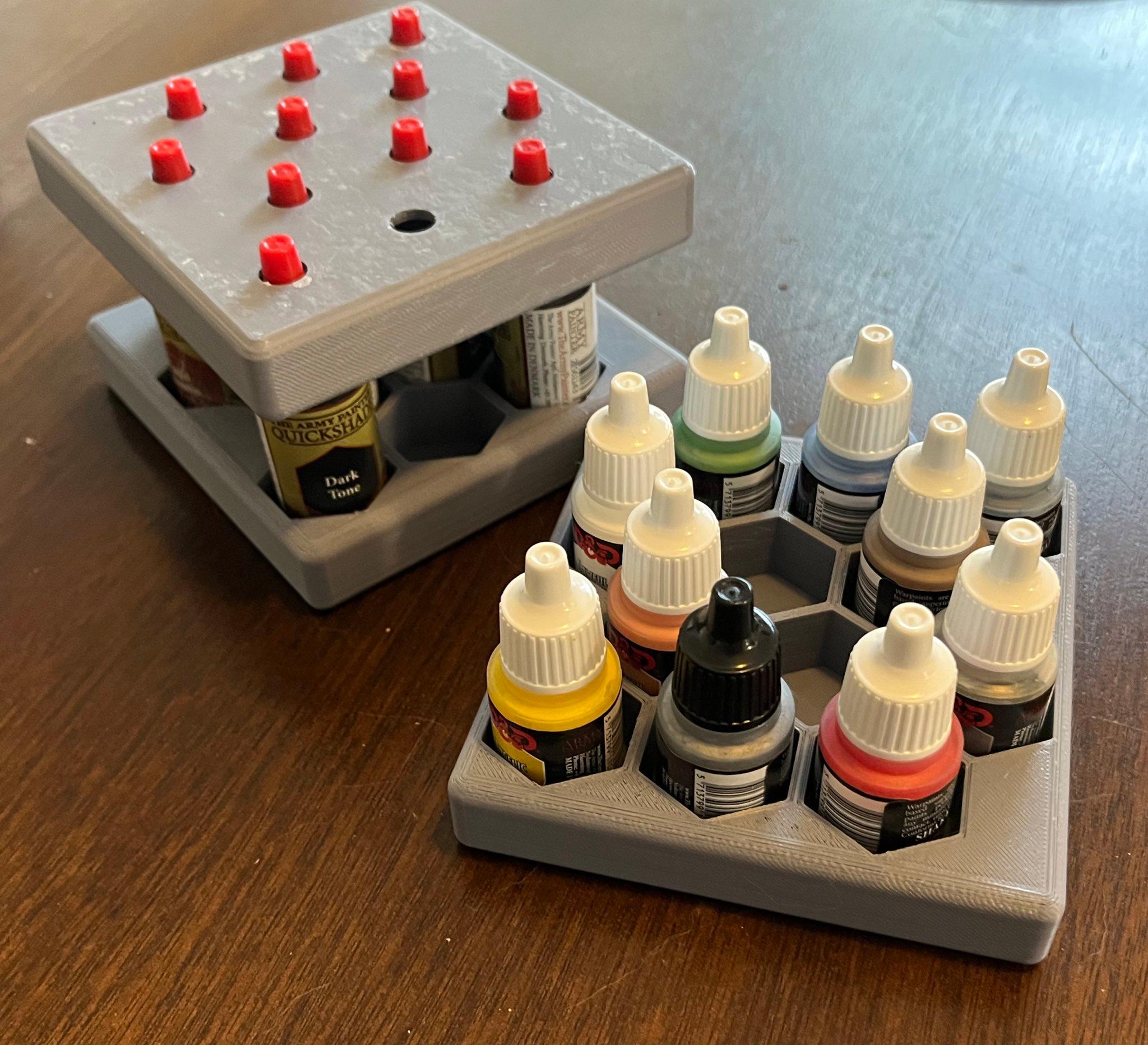 Miniature Paint Organizer  3d model