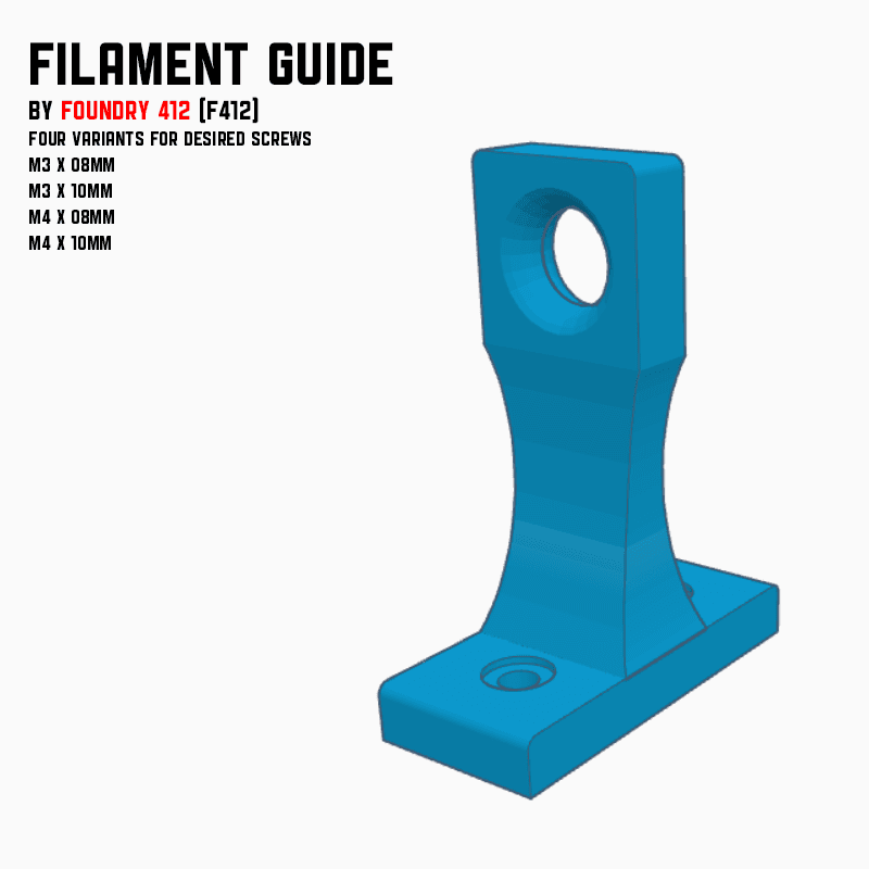 Filament Guide 3d model