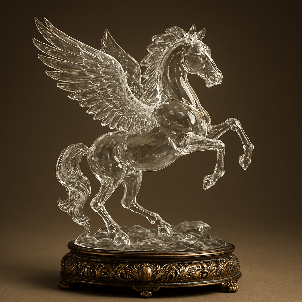 Crystal Pegasus of Eternal Glory 3d model