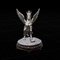 Crystal Pegasus of Eternal Glory 3d model