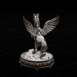 Crystal Pegasus of Eternal Glory 3d model