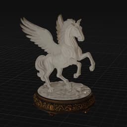 Crystal Pegasus of Eternal Glory 3d model