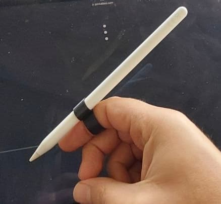 Finger pen ring 3d model