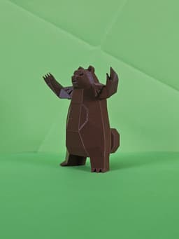 Ursaring Low Poly Pokemon 3d model
