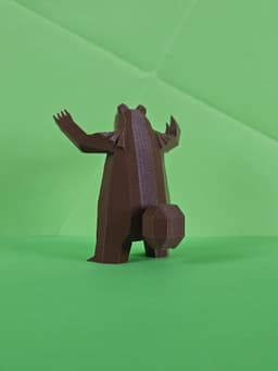 Ursaring Low Poly Pokemon 3d model