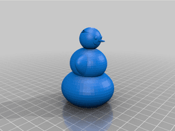 Snowman 3d model